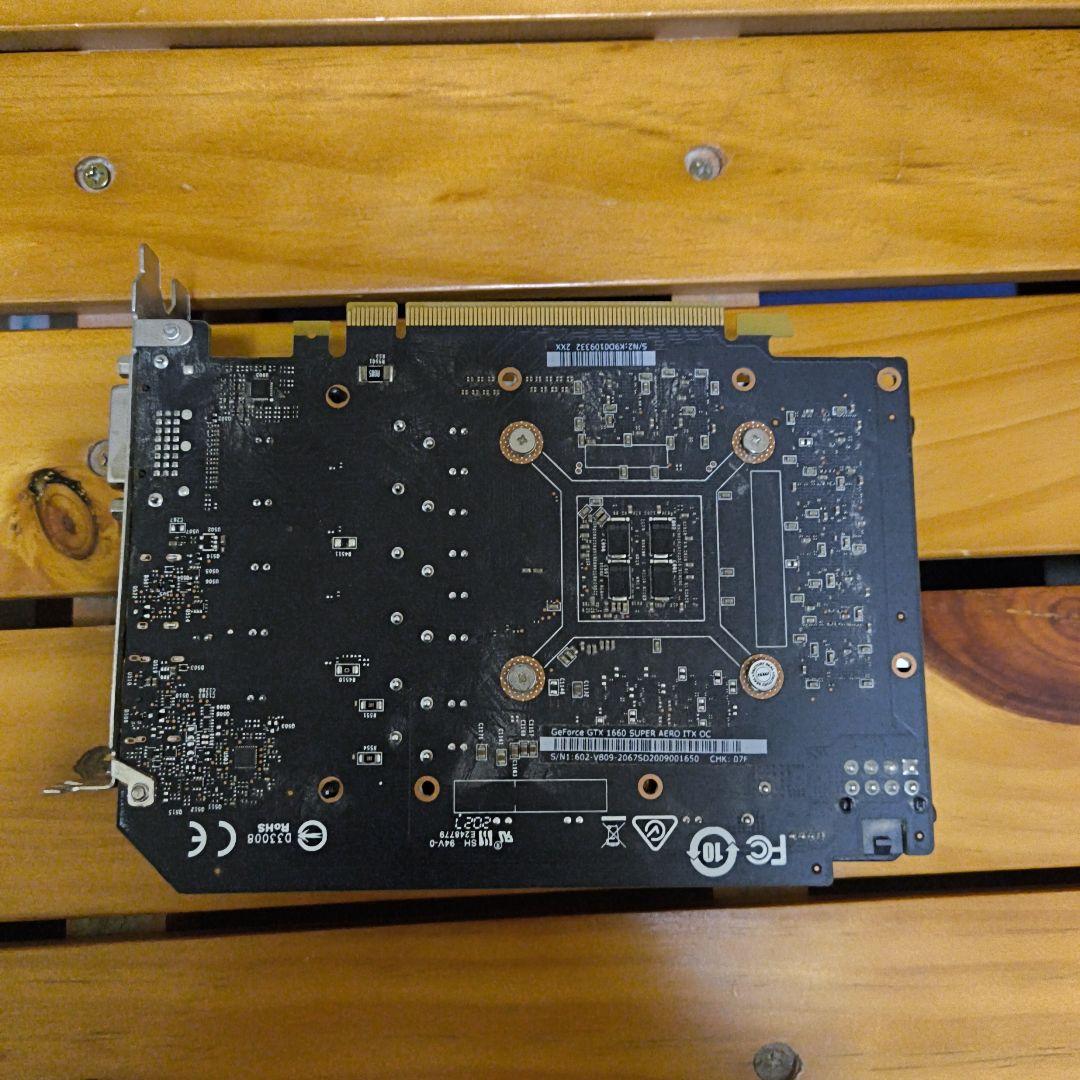 グラフィックボード・グラボ・ビデオカード MSI AERO 1660 Super OC Edition