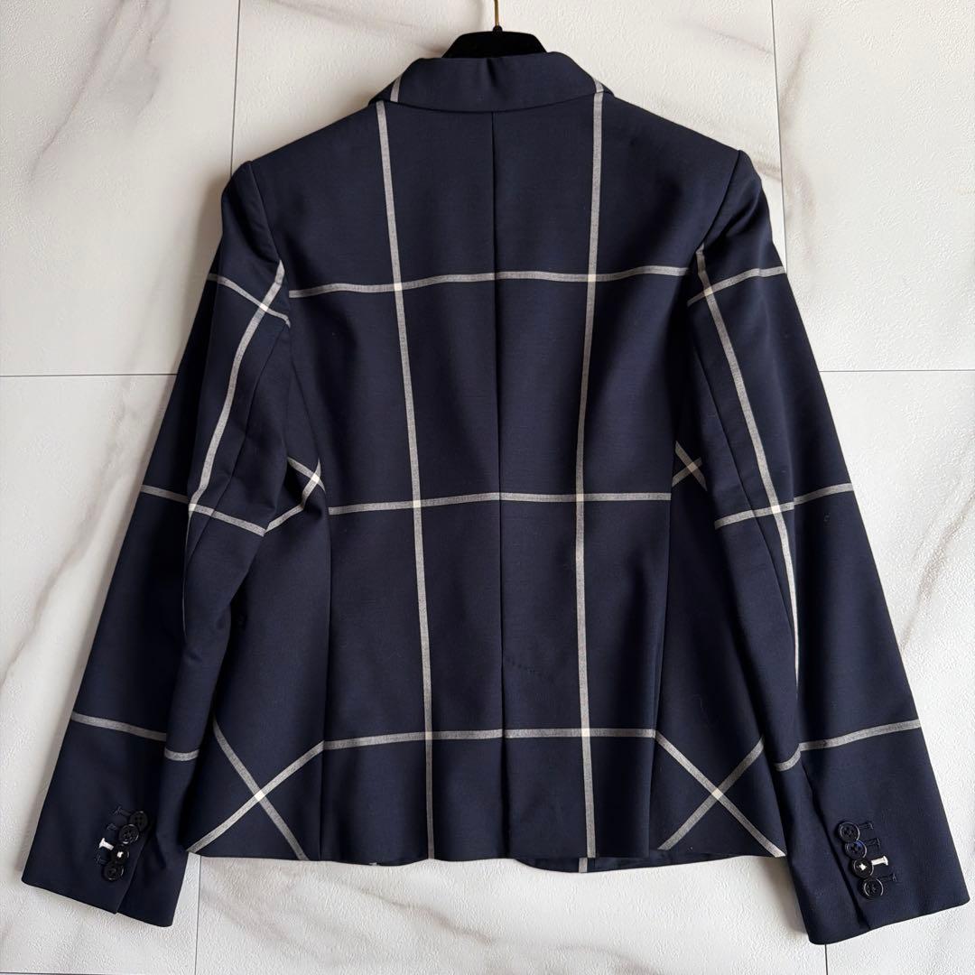 希少 美品 Paul Smith BLACK テーラード ジャケット チェック