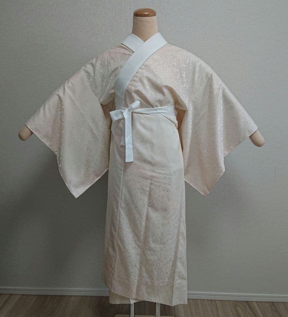 さんび　洗える長襦袢　紙人形仕立て