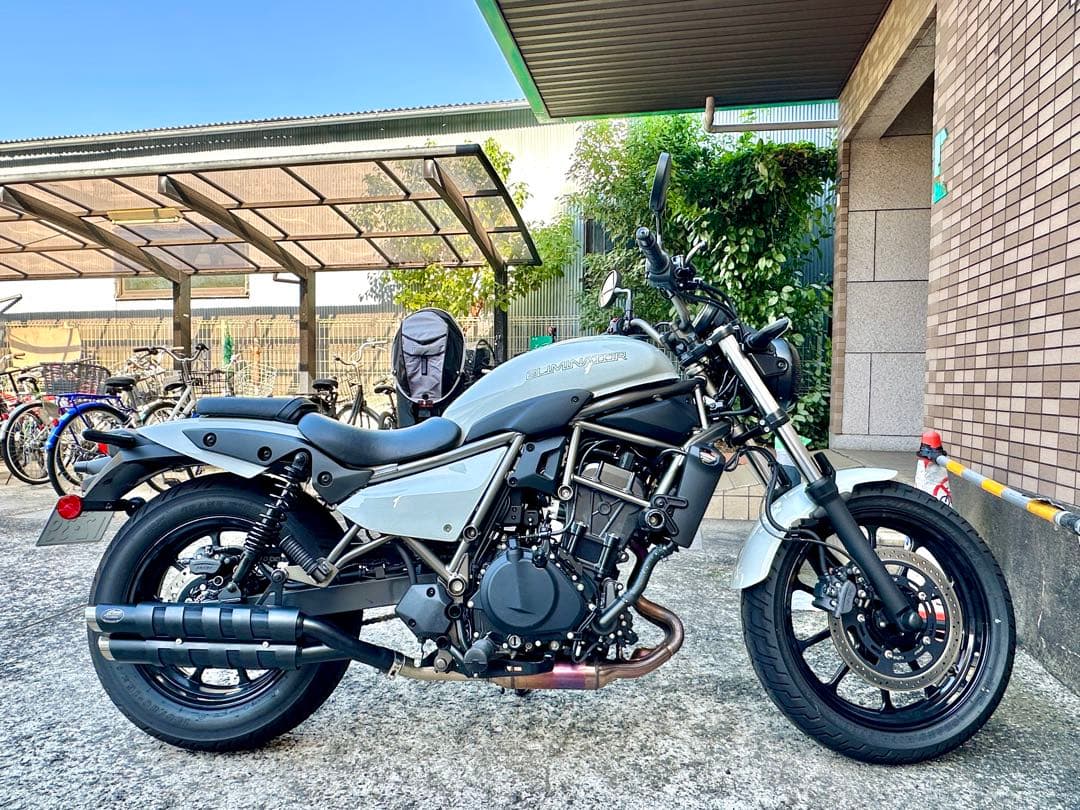 カワサキ エリミネーター400 用カスタムマフラー EL400 V1