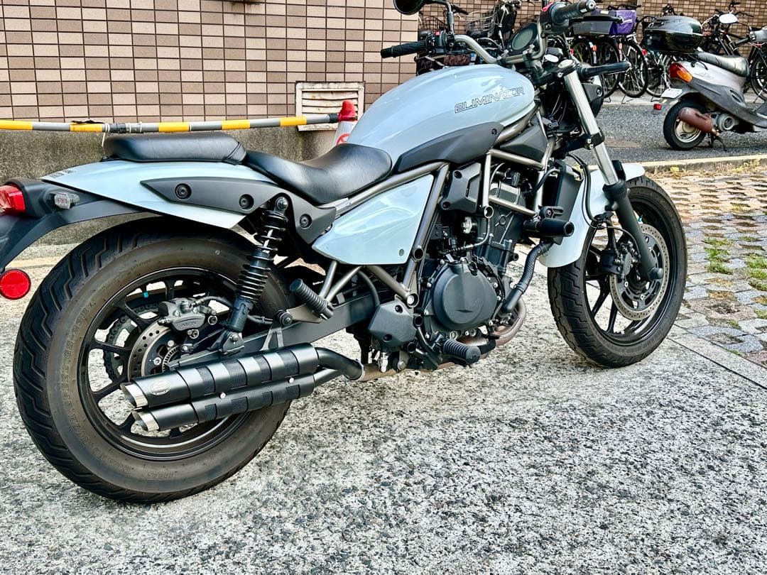 カワサキ エリミネーター400 用カスタムマフラー EL400 V1