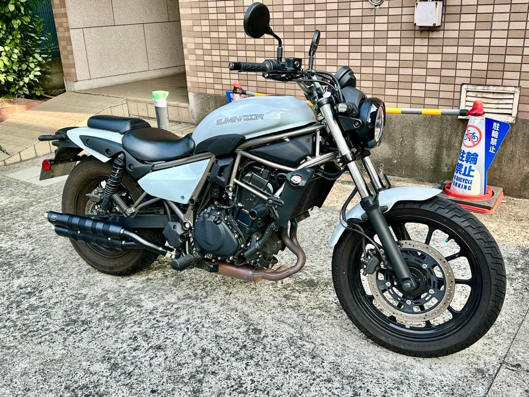 カワサキ エリミネーター400 用カスタムマフラー EL400 V1