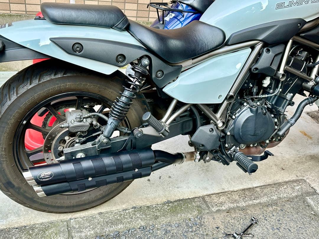カワサキ エリミネーター400 用カスタムマフラー EL400 V1