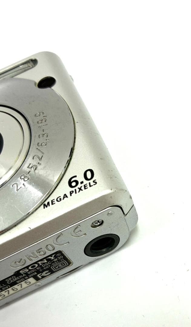 26M1054 ソニー Cyber-shot DSC-W30 ジャンク デジカメ