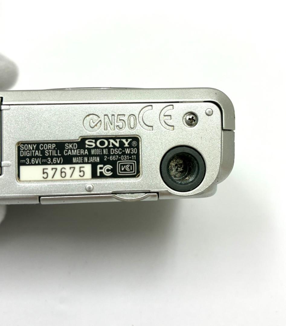 26M1054 ソニー Cyber-shot DSC-W30 ジャンク デジカメ