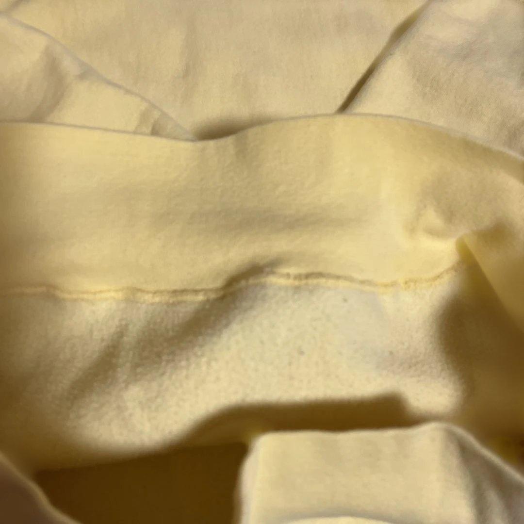 90s champion リバースウィーブ　完全目無し　レモンイエロー　XL