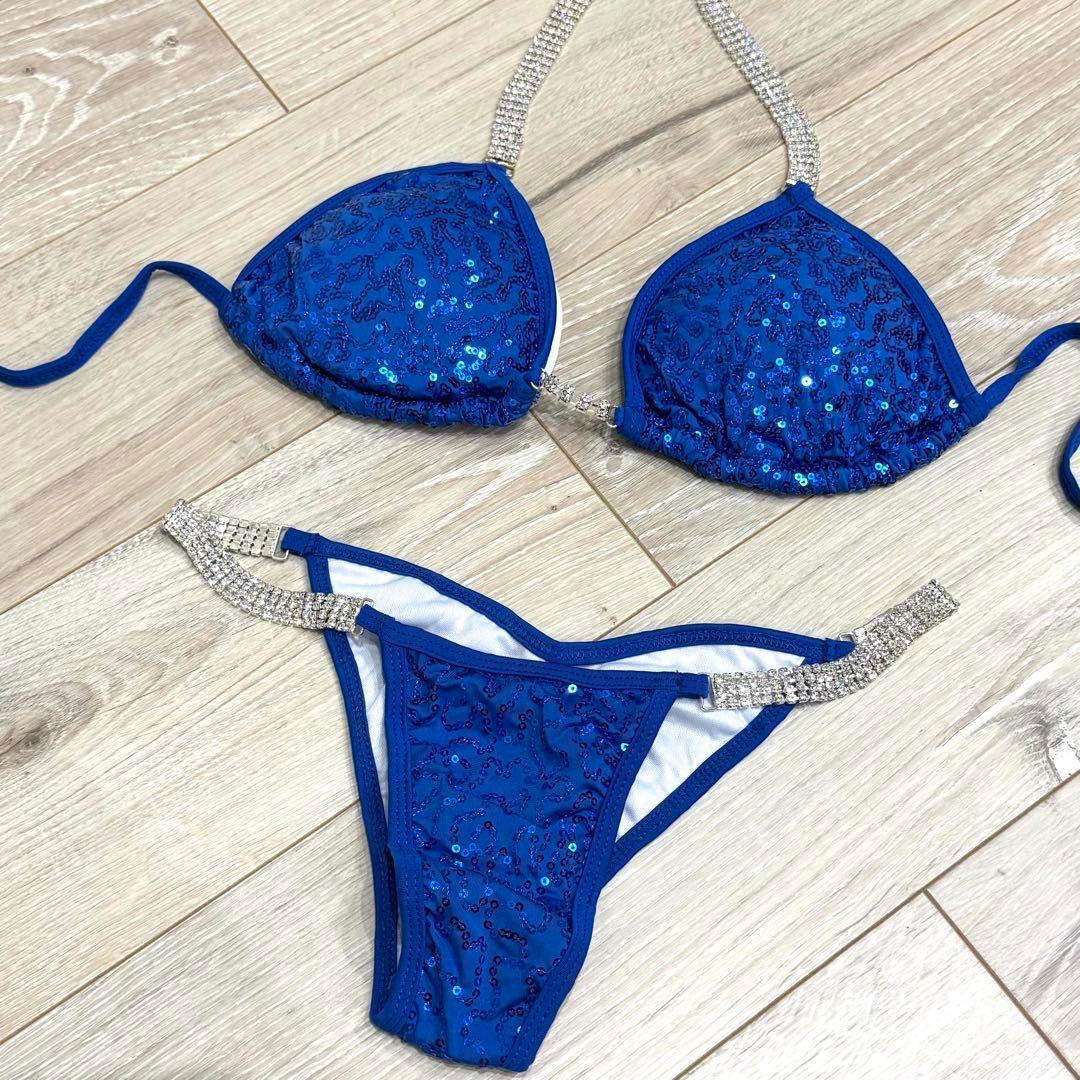 【新品】競技用ビキニ　大会　コンテスト　ピアス付き