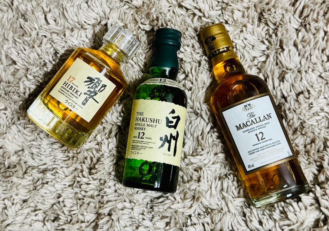 t*.様 お値下☆ 響 17年・白州 12年・マッカラン 12年 3本セット