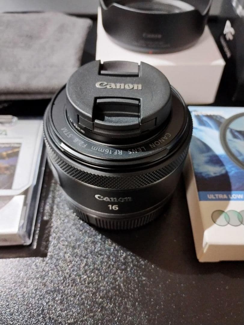 【美品・おまけ付き】Canon RF 16mm F2.8 STM+フィルター