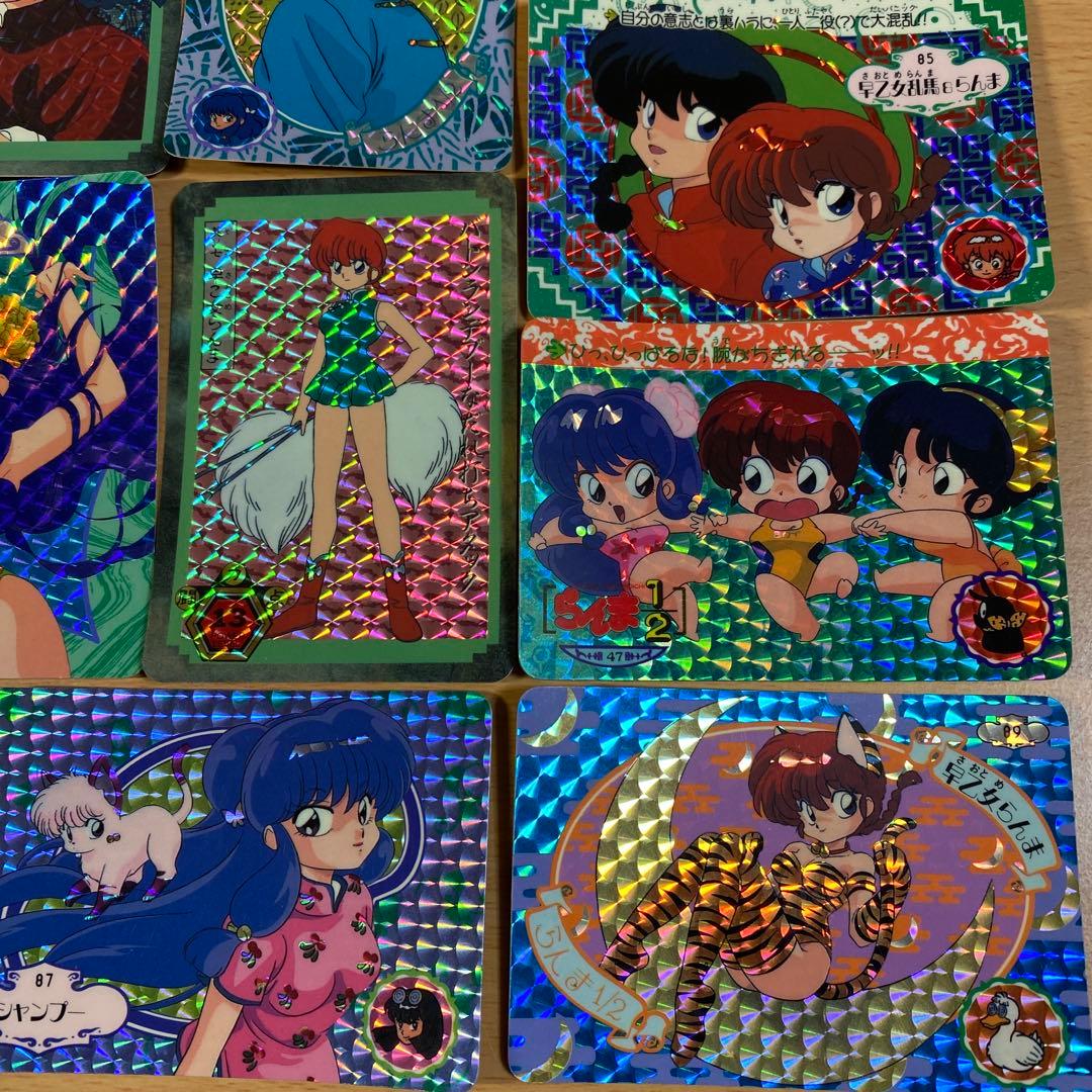 らんま1/2 カードダス キラ カード 11枚 天道あかね シャンプー プリズム