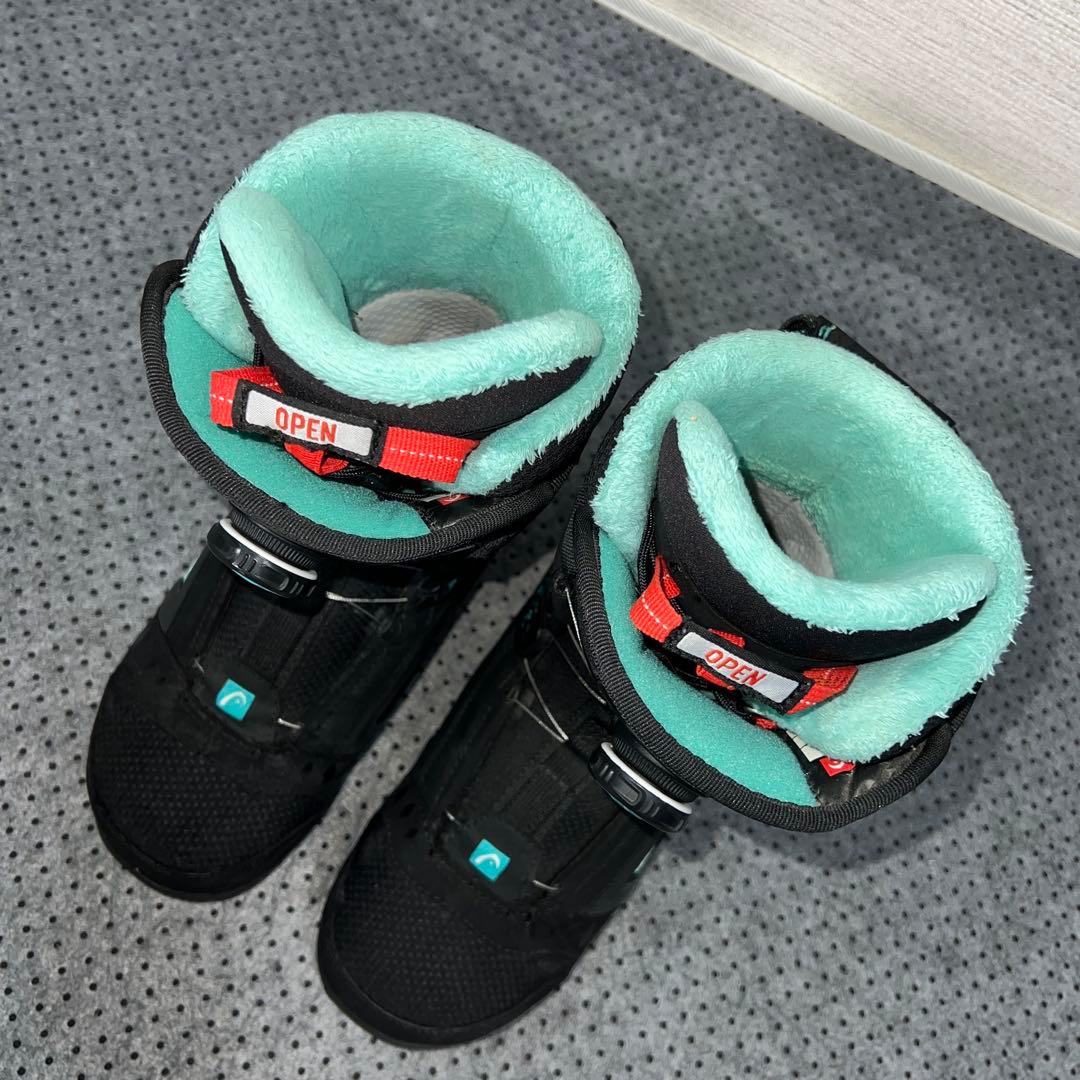 7-８回使用 24cm head GALORE BOA スノーボードブーツ