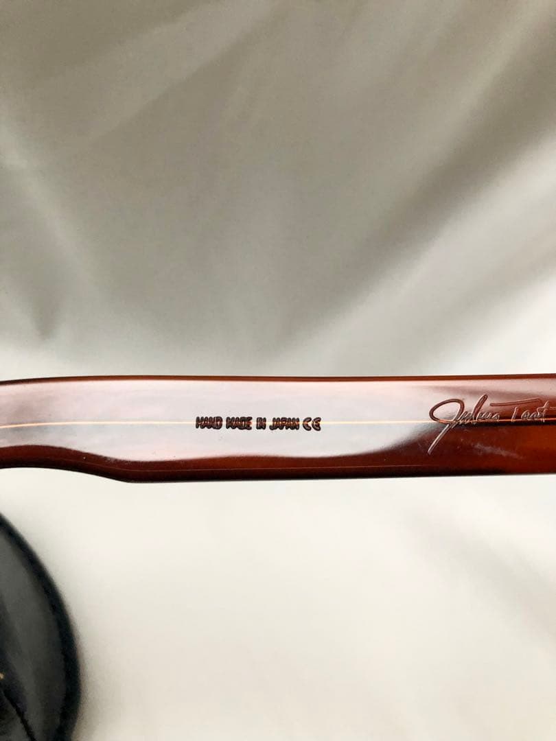 小物 JULIUS TART OPTICAL FDR44 PL-013G AMBER