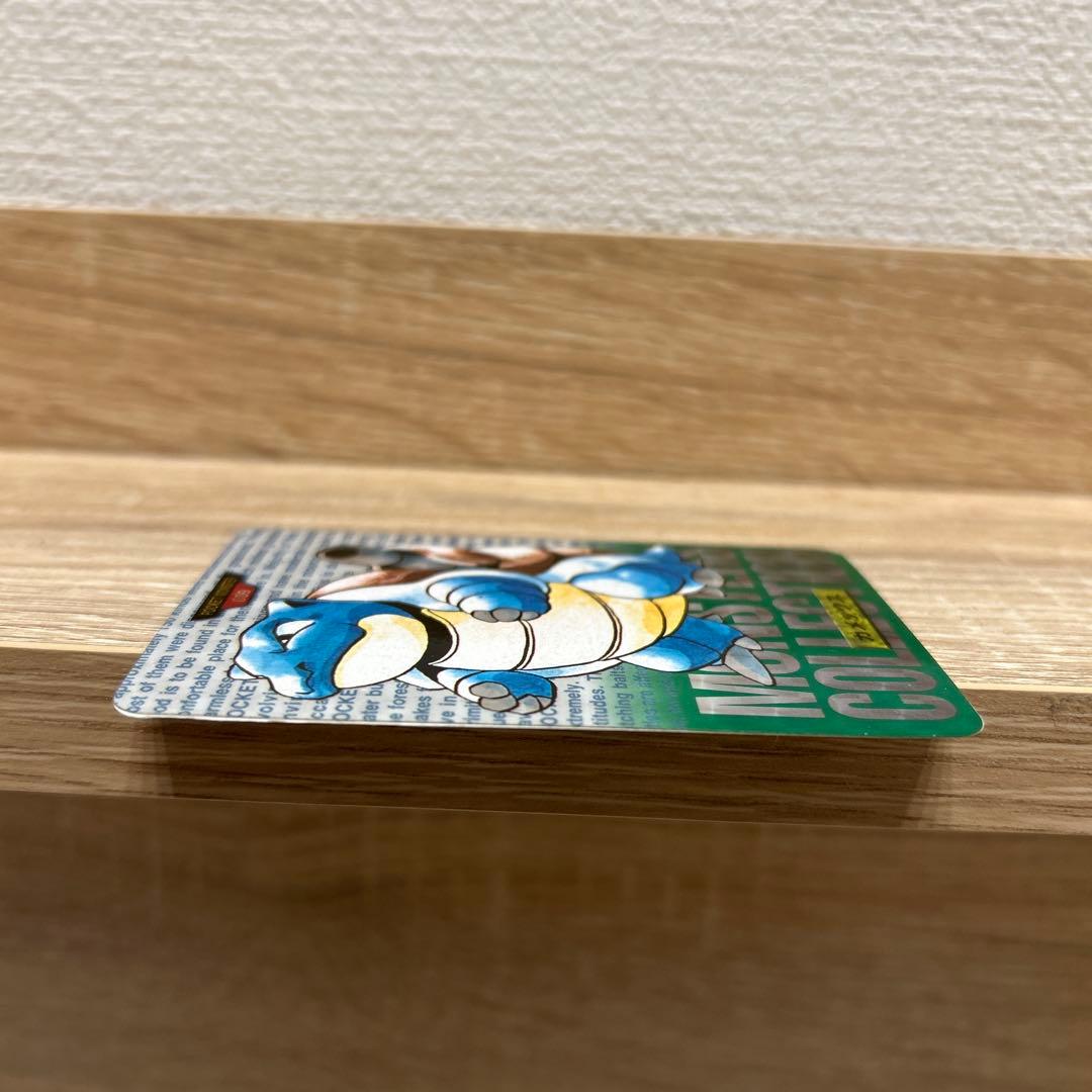 カードダス 緑　モンスターコレクション　カメックス