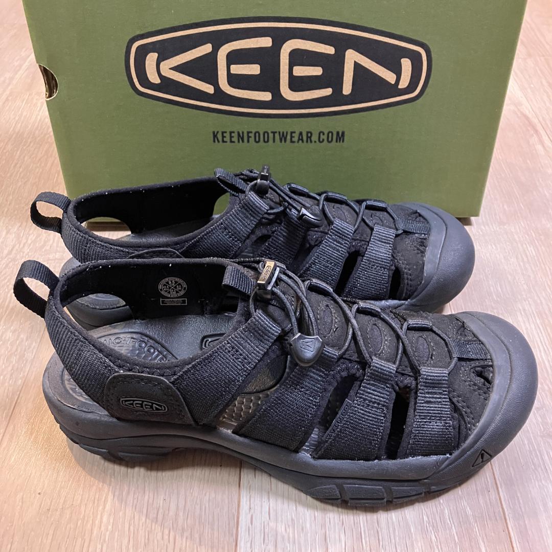 KEEN NEWPORT H2 サンダル 27.5cm トリプルブラック