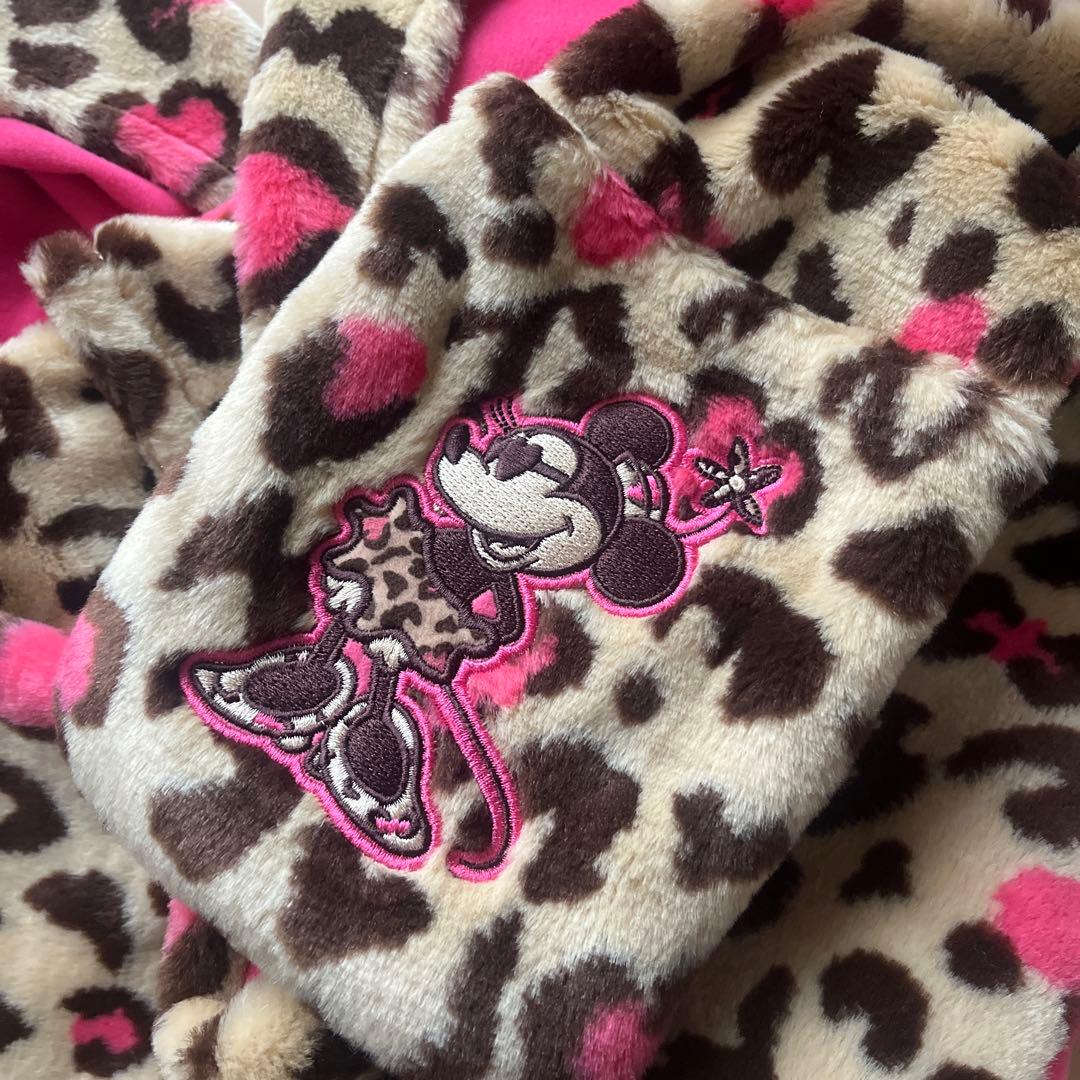 おぱ 東京ディズニーリゾート ヒョウ柄ミニー帽子　2つセット