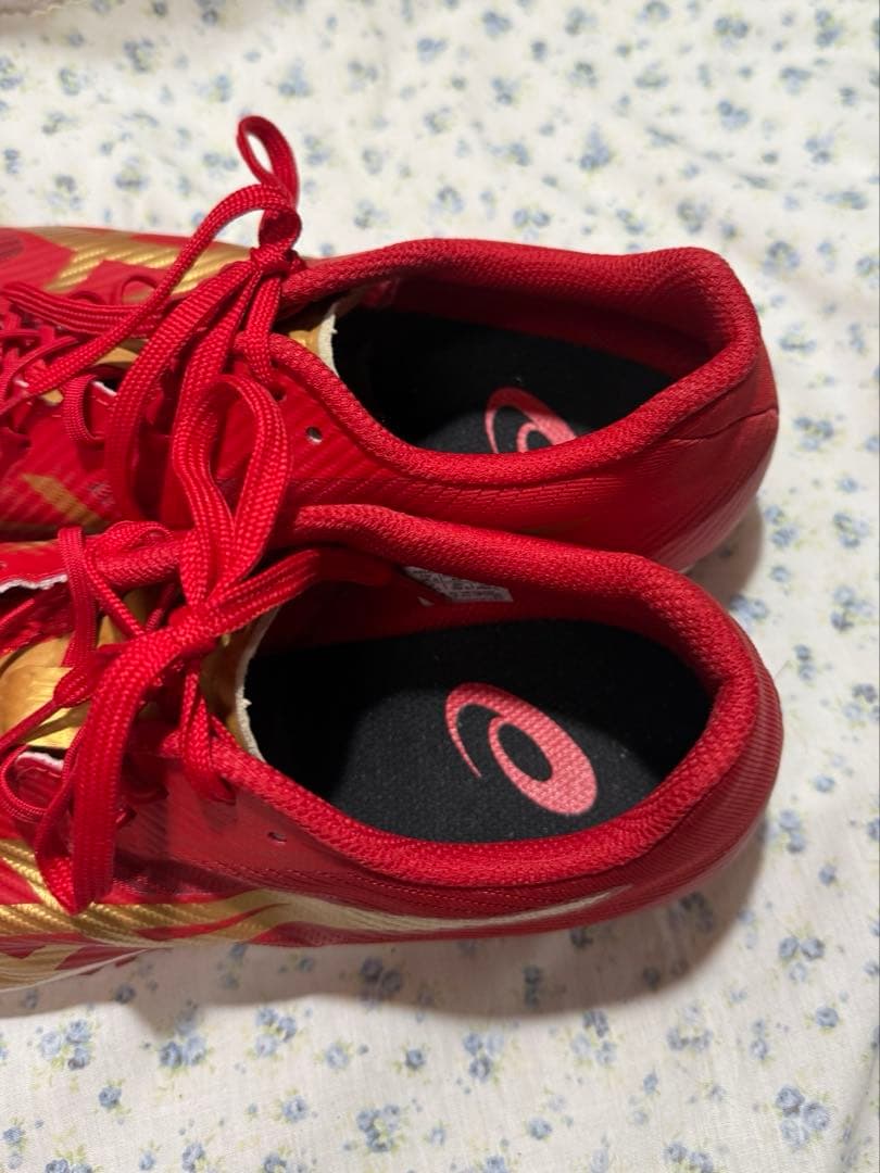 ASICS ウィンドスプリント3 26.5 アシックス　レッド　ゴールド