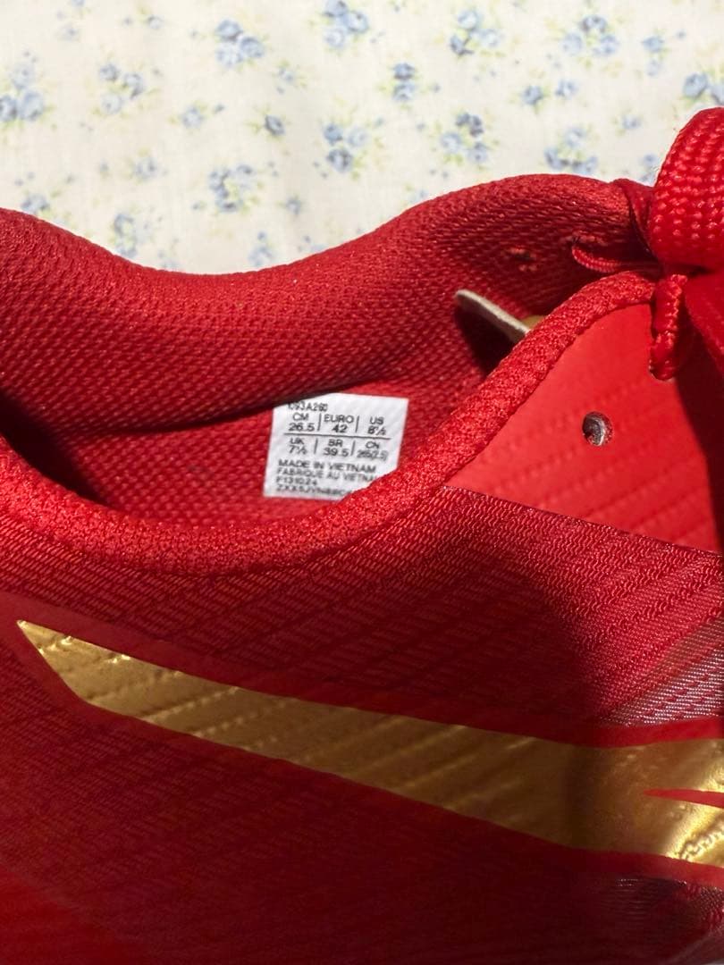 ASICS ウィンドスプリント3 26.5 アシックス　レッド　ゴールド