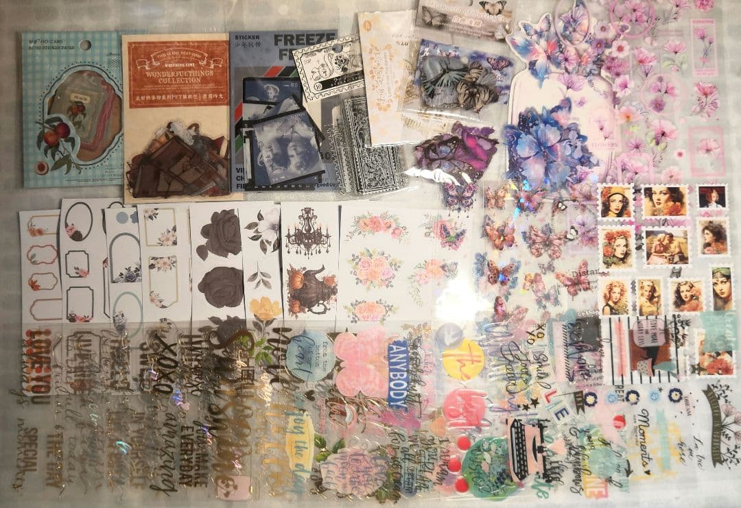 たいら様 まとめ 専門 ページ コラージュ素材 シール まとめ売り セット