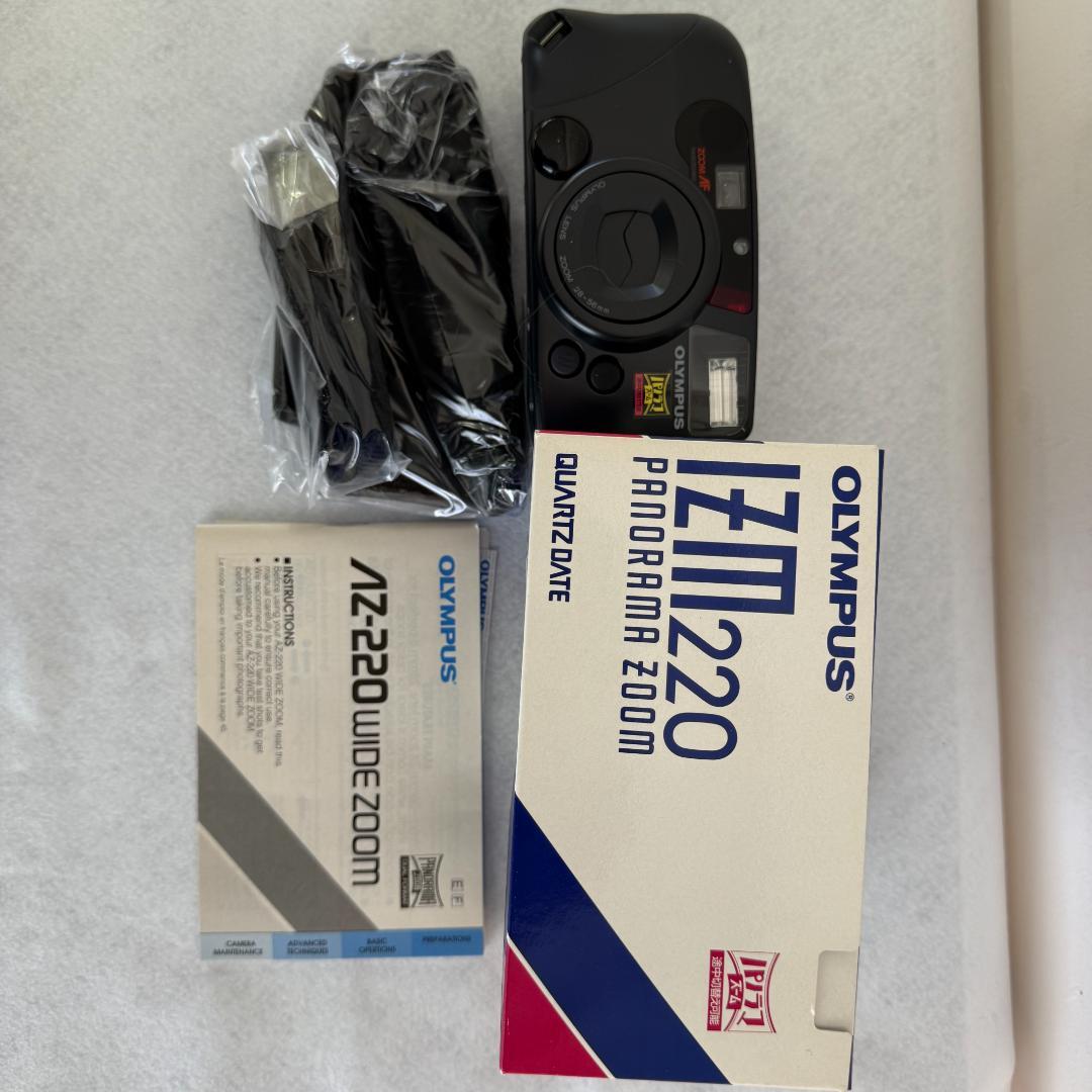 【極美品】OLYMPUS IZM 220 元箱・説明書付 フィルムカメラ