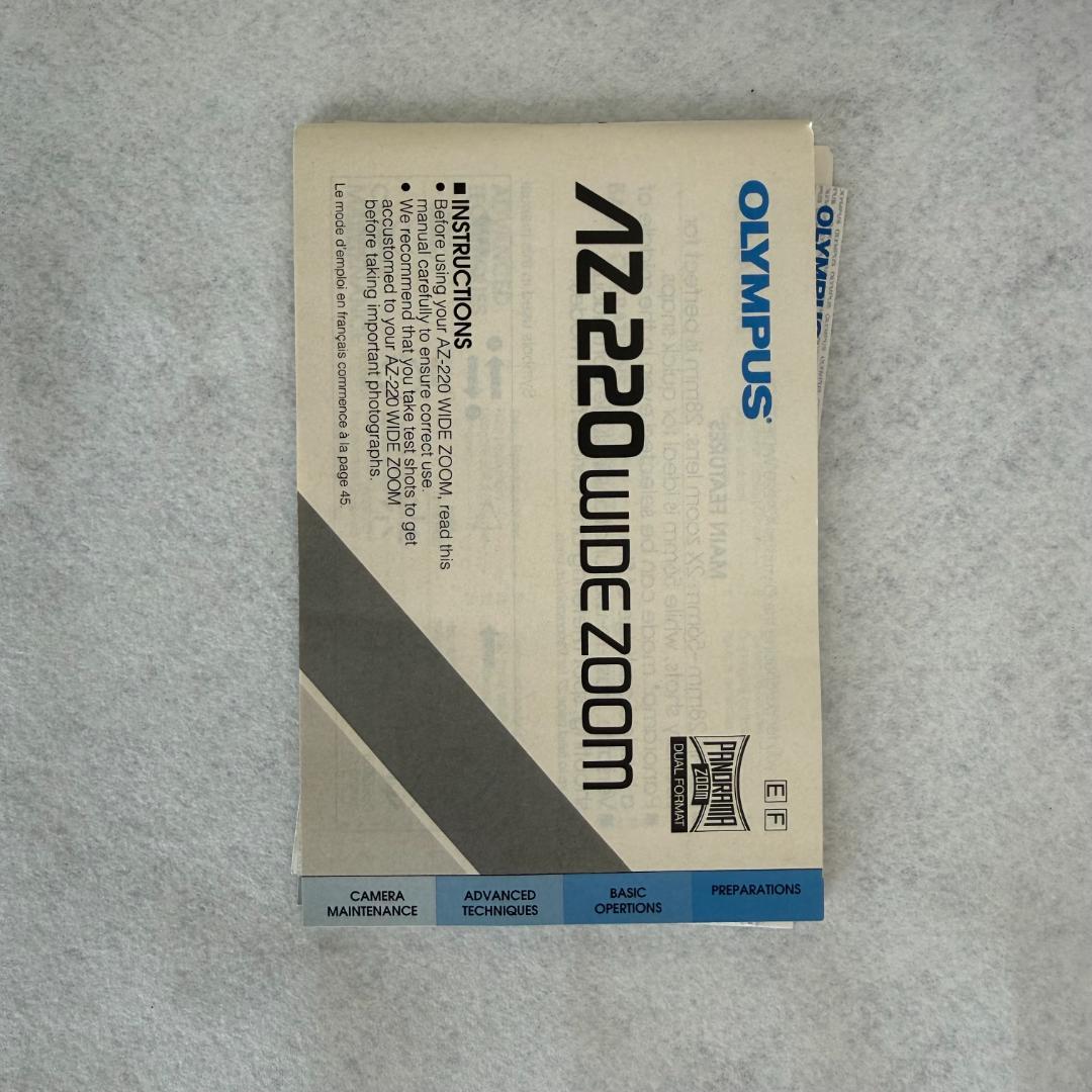 【極美品】OLYMPUS IZM 220 元箱・説明書付 フィルムカメラ