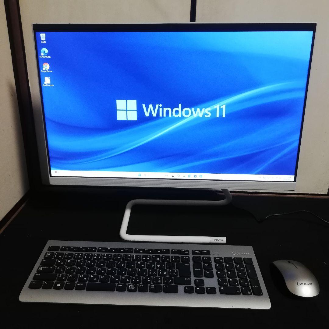 レノボ 超狭枠24吋 8世代 Core-i5 8G/512SSD/1THDD＠白