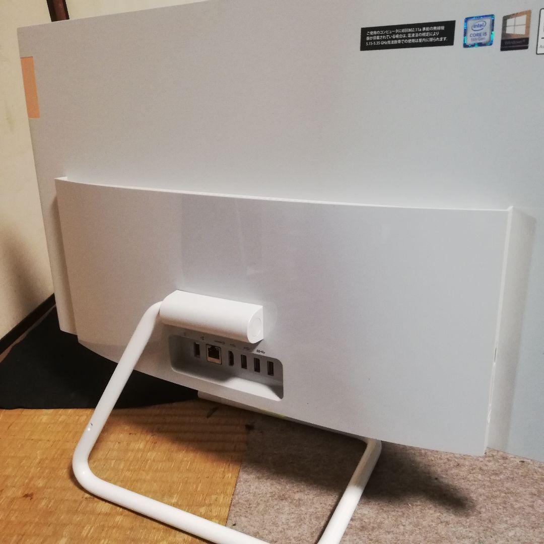 レノボ 超狭枠24吋 8世代 Core-i5 8G/512SSD/1THDD＠白