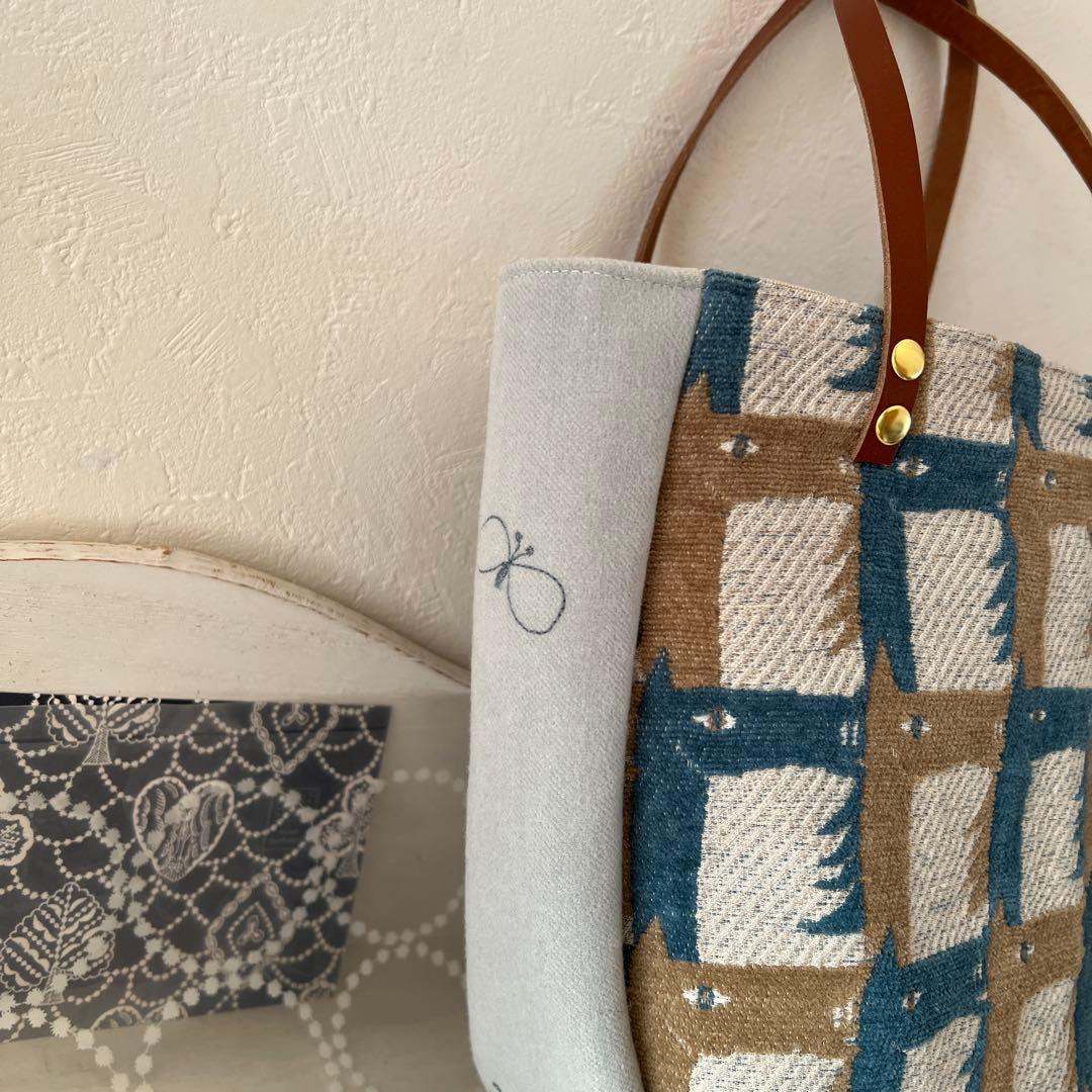 ♡handmade♡ ミナペルホネン　　　まるトートバッグ