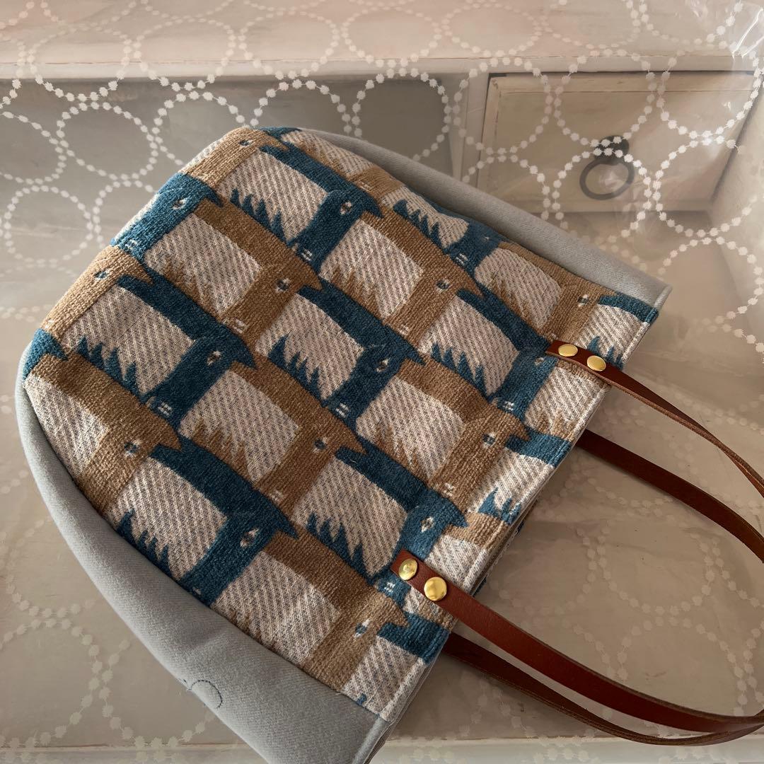 ♡handmade♡ ミナペルホネン　　　まるトートバッグ