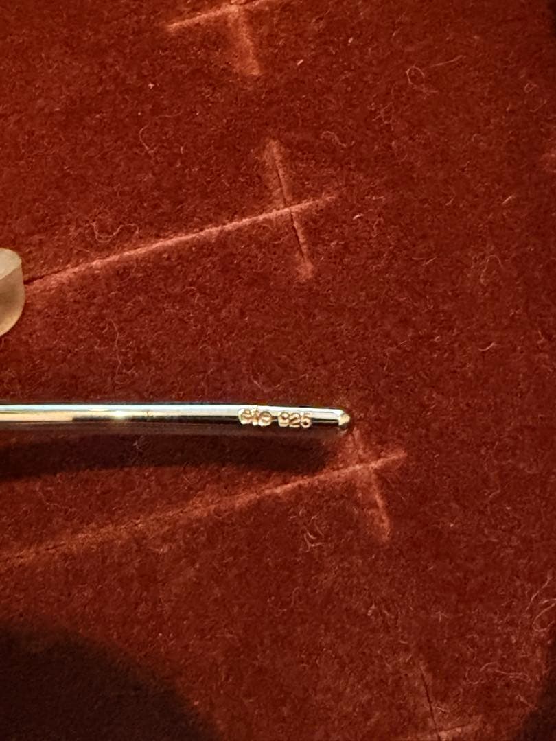 ete オブジェ シン バングル S プラチナム