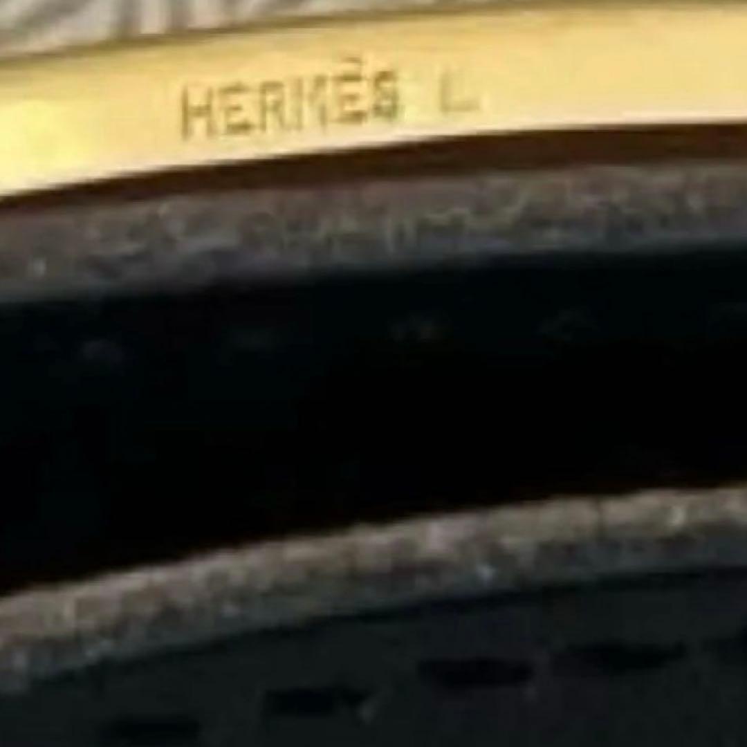 【HERMES 】ゴールド金具・リバーシブル【70】