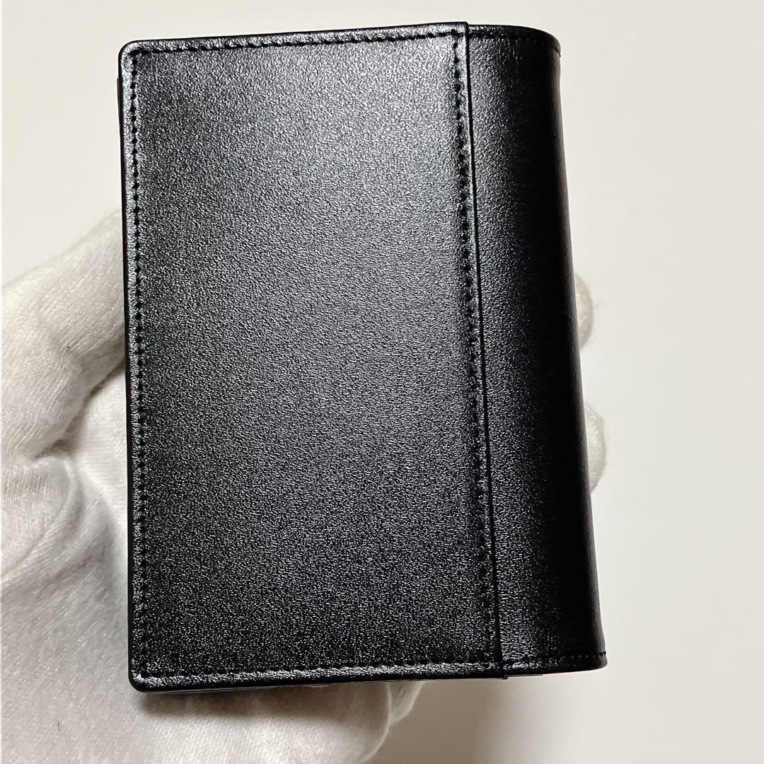 未使用 MONTBLANC モンブラン レザーカードケース 名刺入れ ブラック