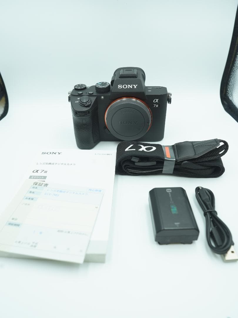 【美品】SONY α7III ILCE-7M3 ボディ