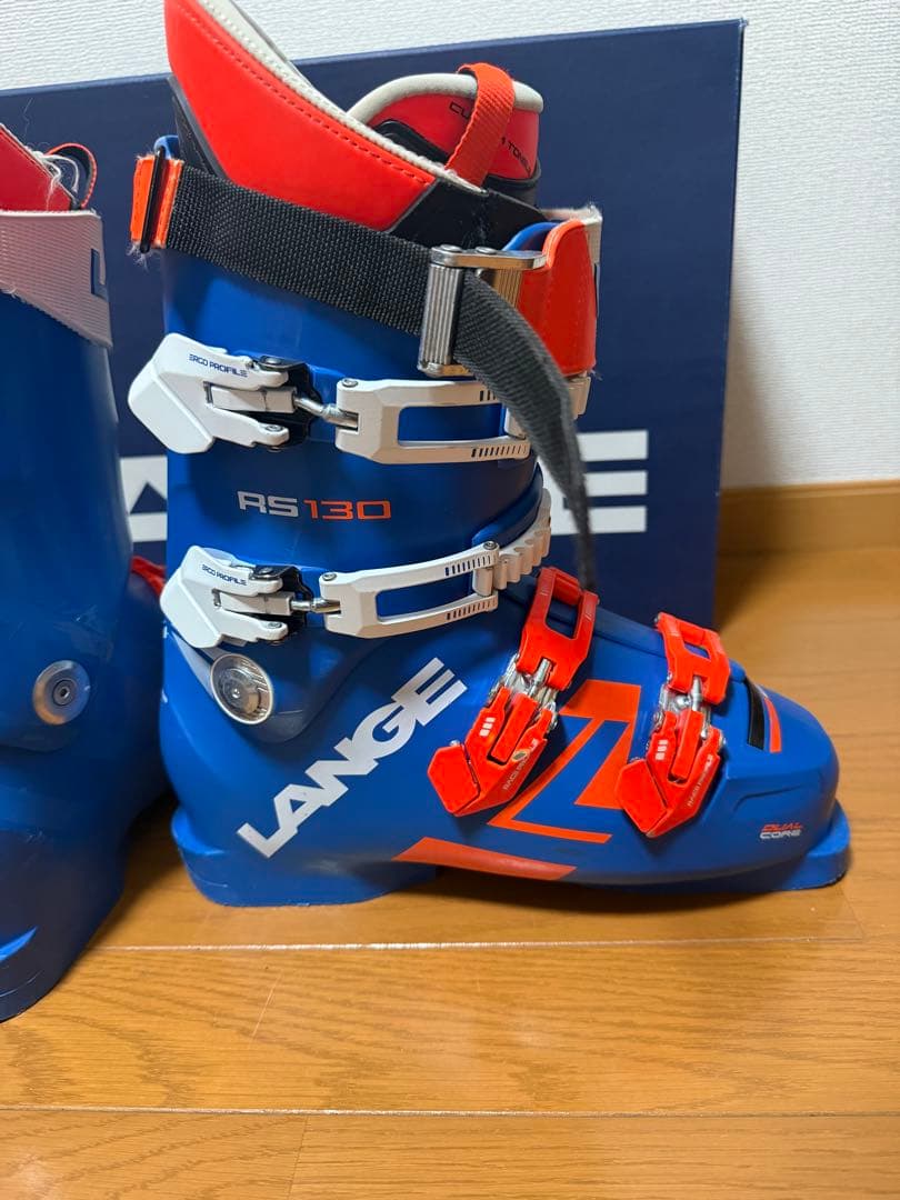 【美品】LANGE RS130 スキー用ブーツ