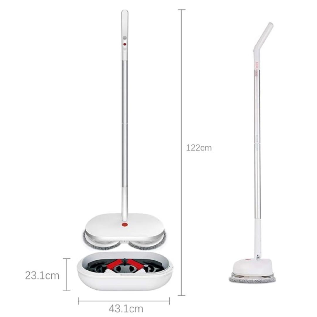 CLEAN コードレス回転モップクリーナー 自動洗浄機能 電動モップ