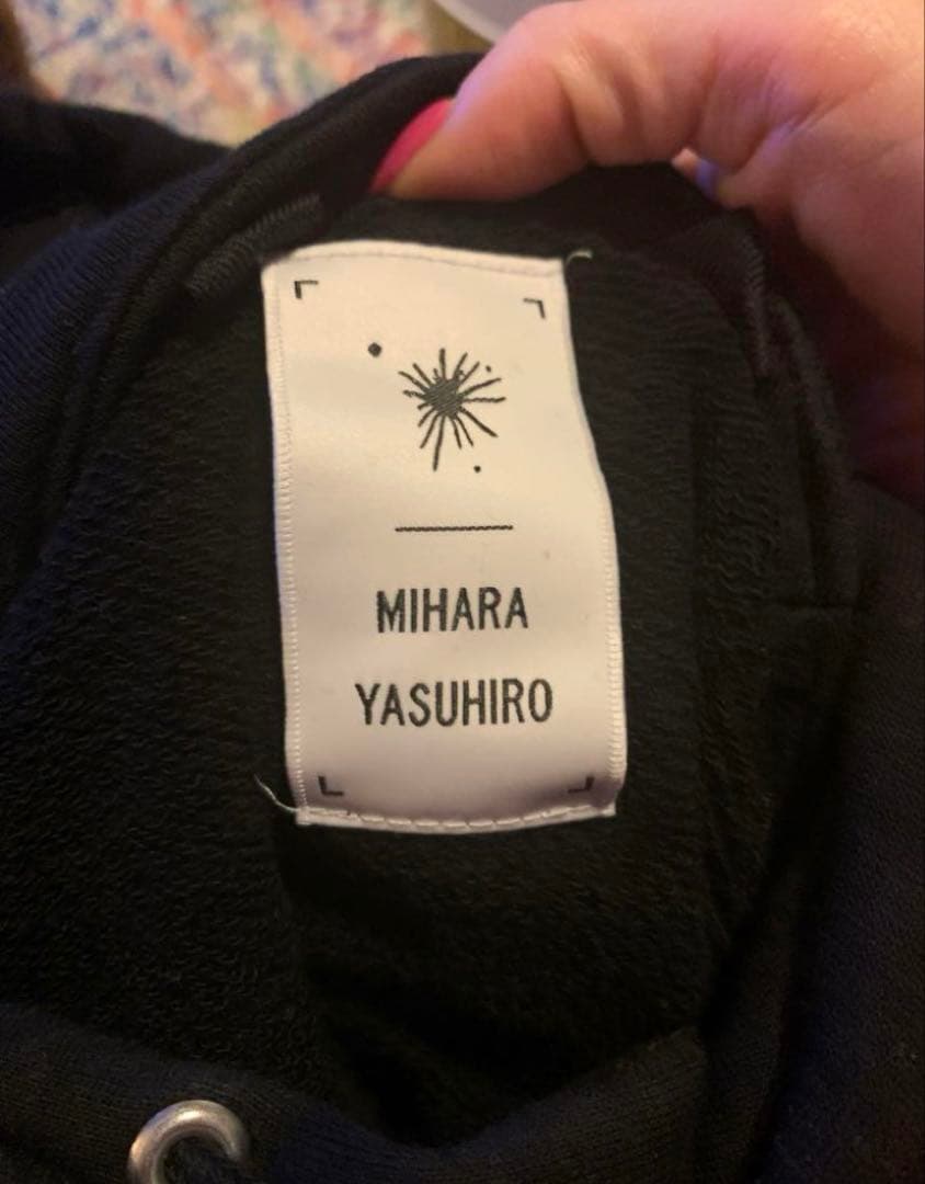 MIHARA YASUHIRO パーカー　BLACK 3way ミハラヤスヒロ