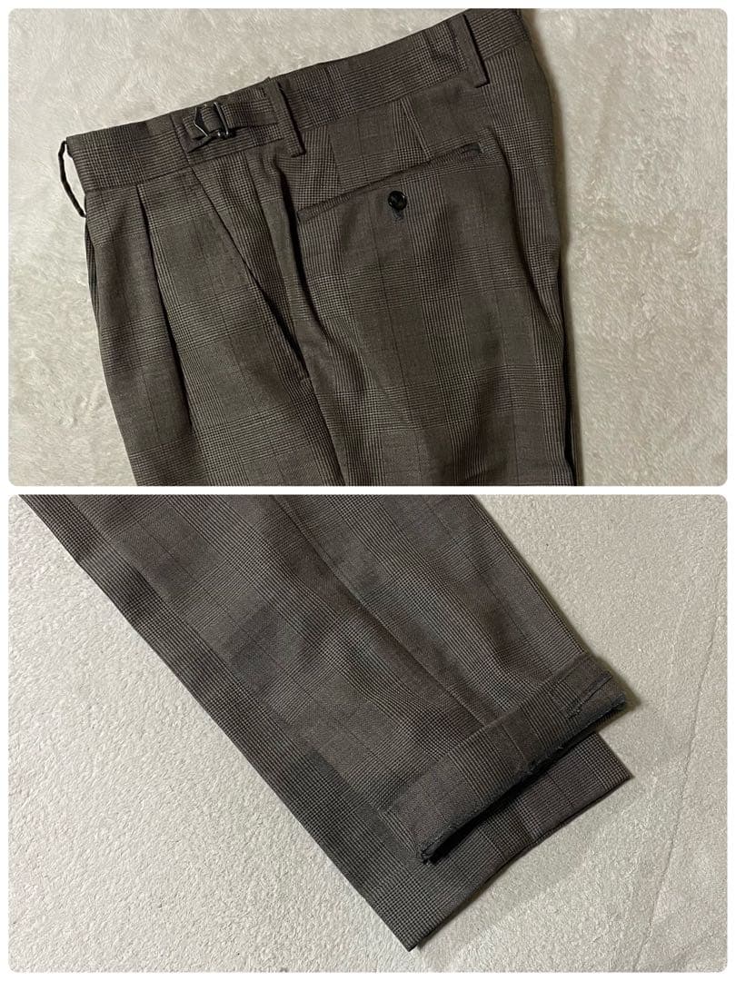 スーツカンパニー×カノニコ 20周年記念 グレンチェックスーツ 175 美品