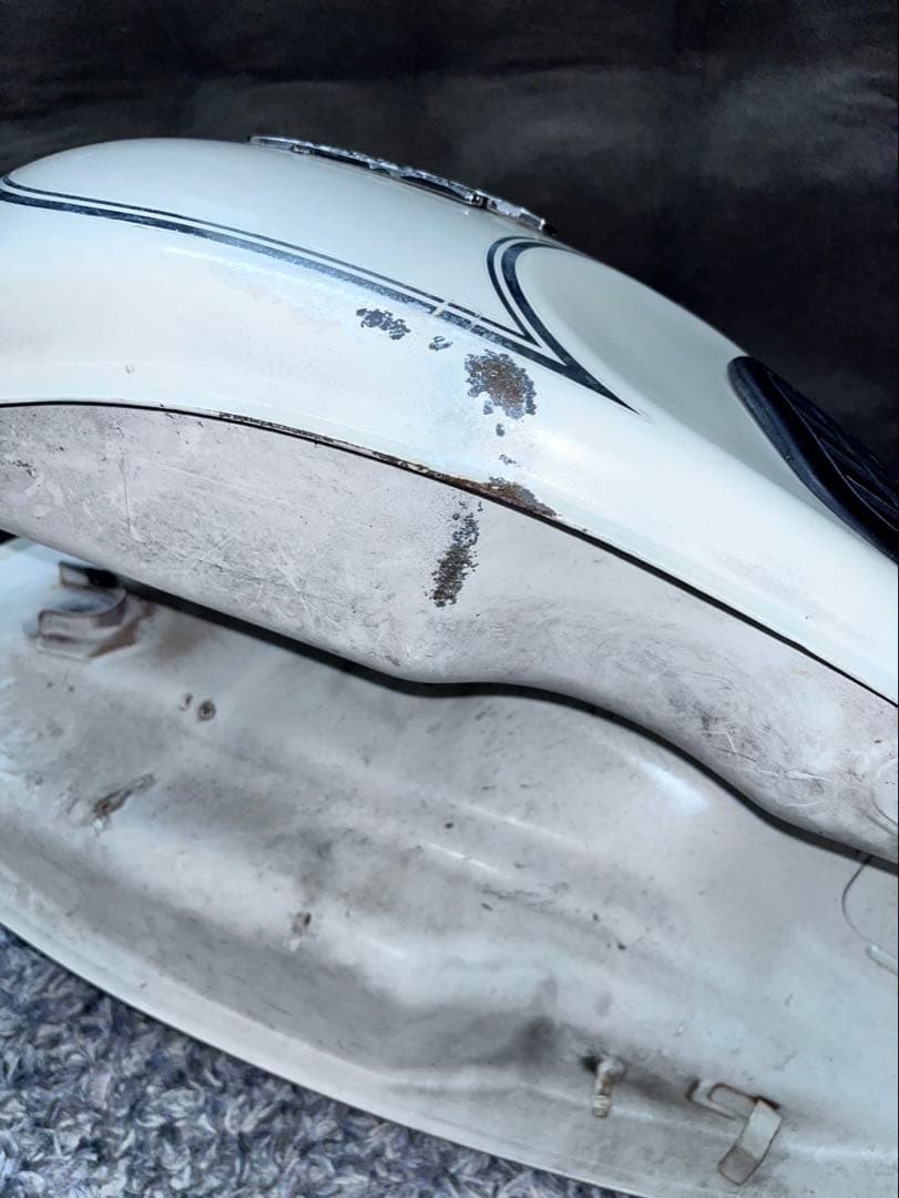 Kawasaki Estrella タンク ホワイト