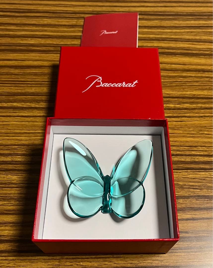 【新品】バカラ　ラッキー　バタフライ　 パピヨン　蝶