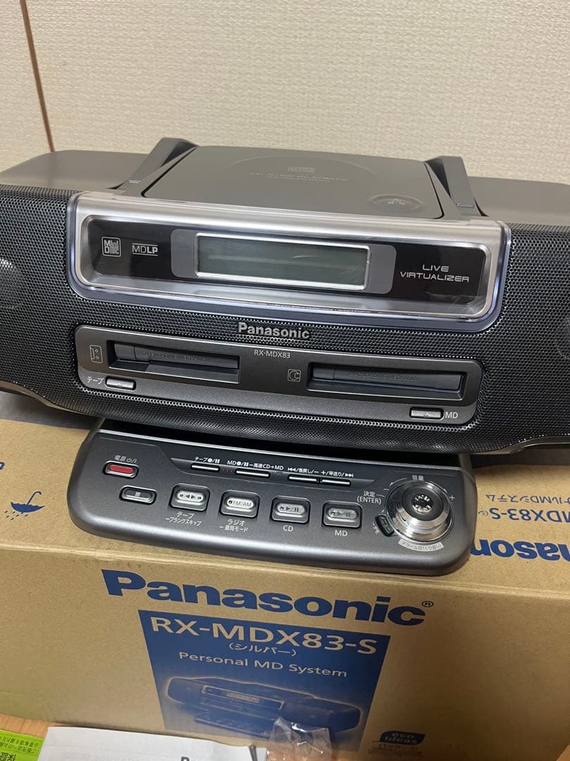 Panasonic RX-MDX83-S MDシステム