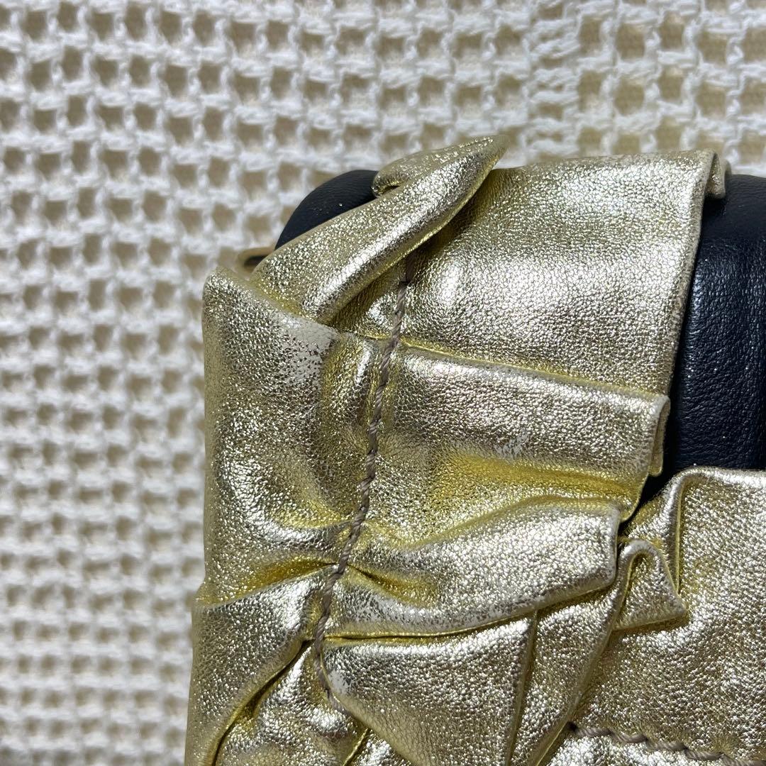 ☆訳あり☆ ドルチェ&ガッバーナ チェーン ショルダー パーティー バッグ