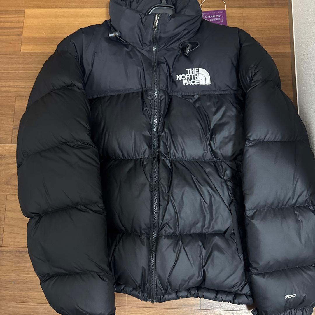 【極美品】ノースフェイス 1996 レトロ ヌプシ 海外モデル　ブラック　M