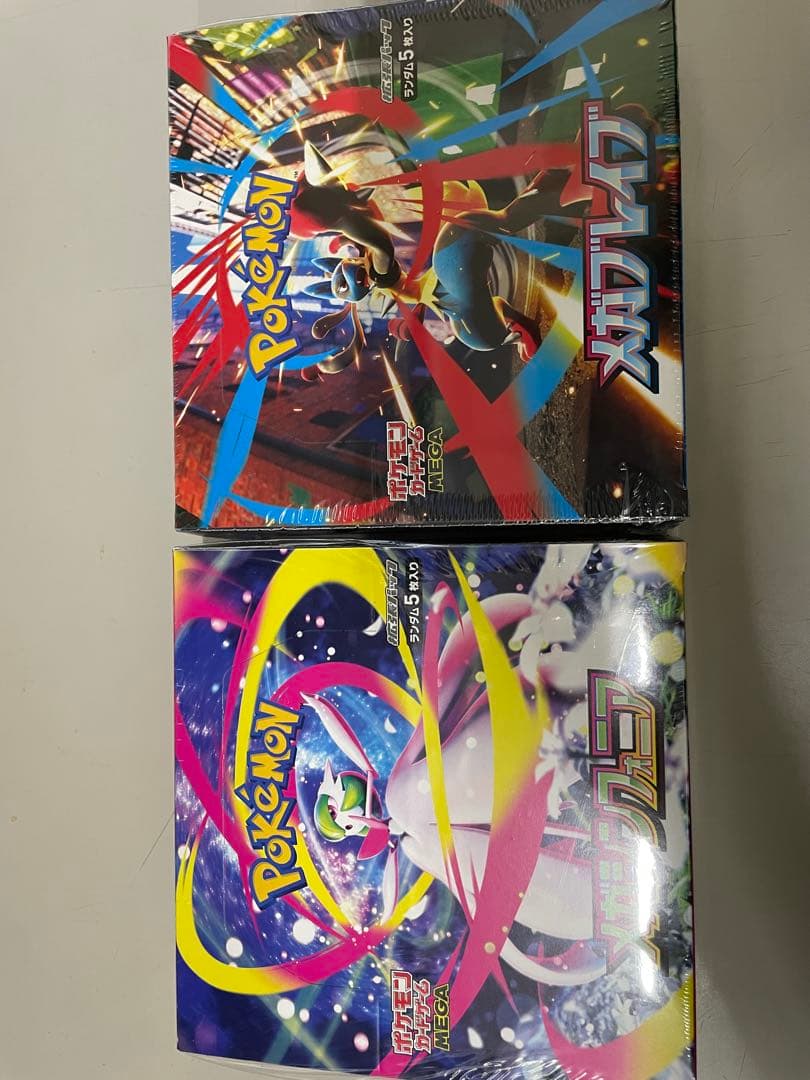 ポケモンカード　メガブレイブ・メガシンフォニア　各1BOX