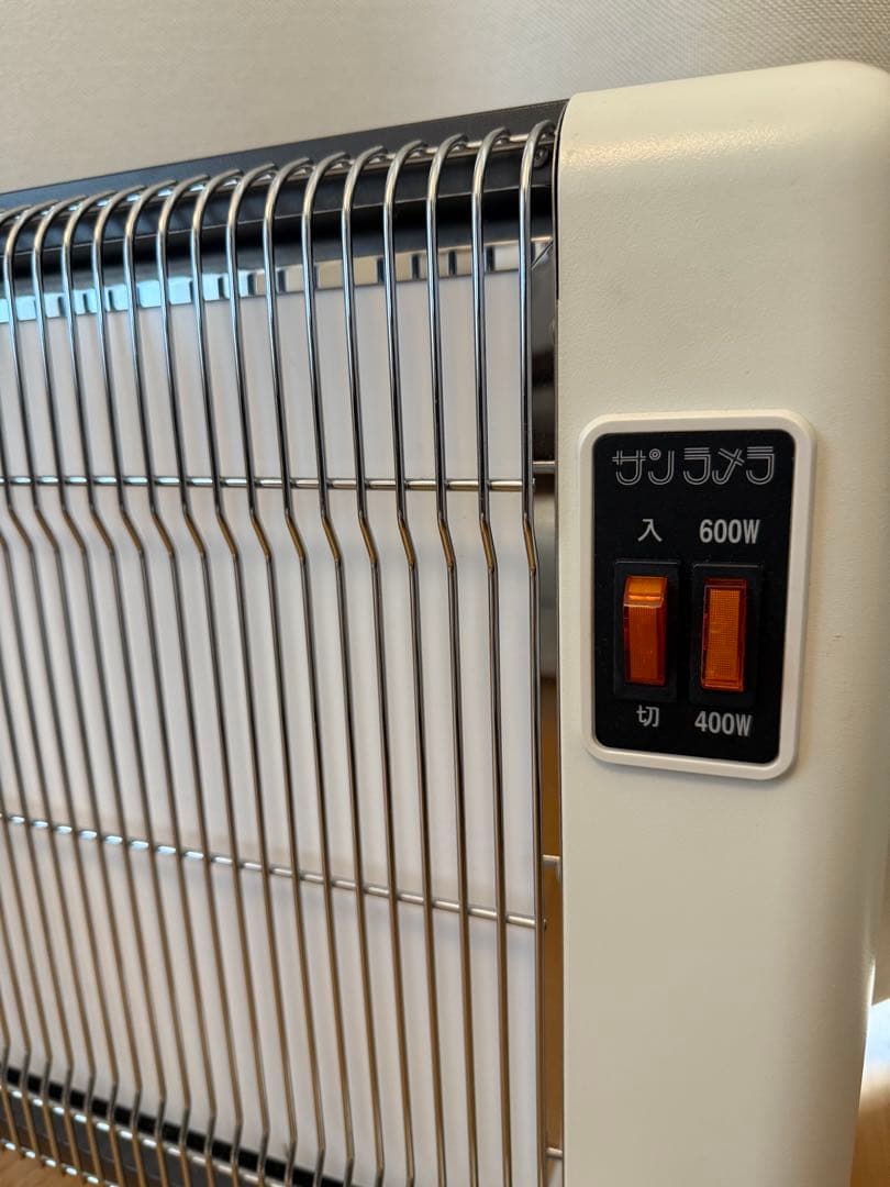 サンラメラ600w電気ヒーターキャスター付き