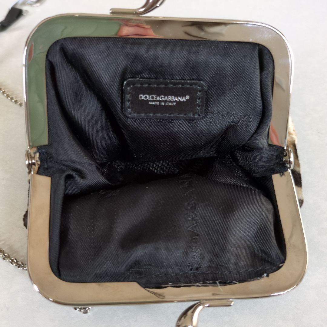 DOLCE&GABBANA ヒョウ柄 ケース PZ 　※破れ箇所あり