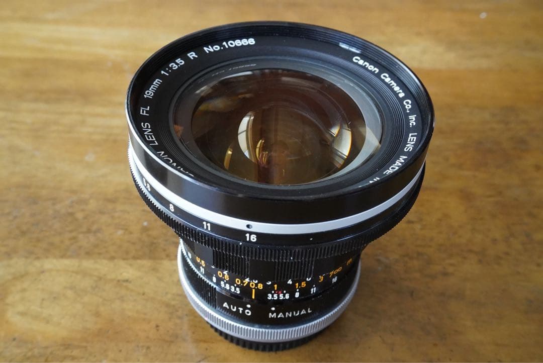 レンズ(単焦点) Canon FL19mmF3.5 R