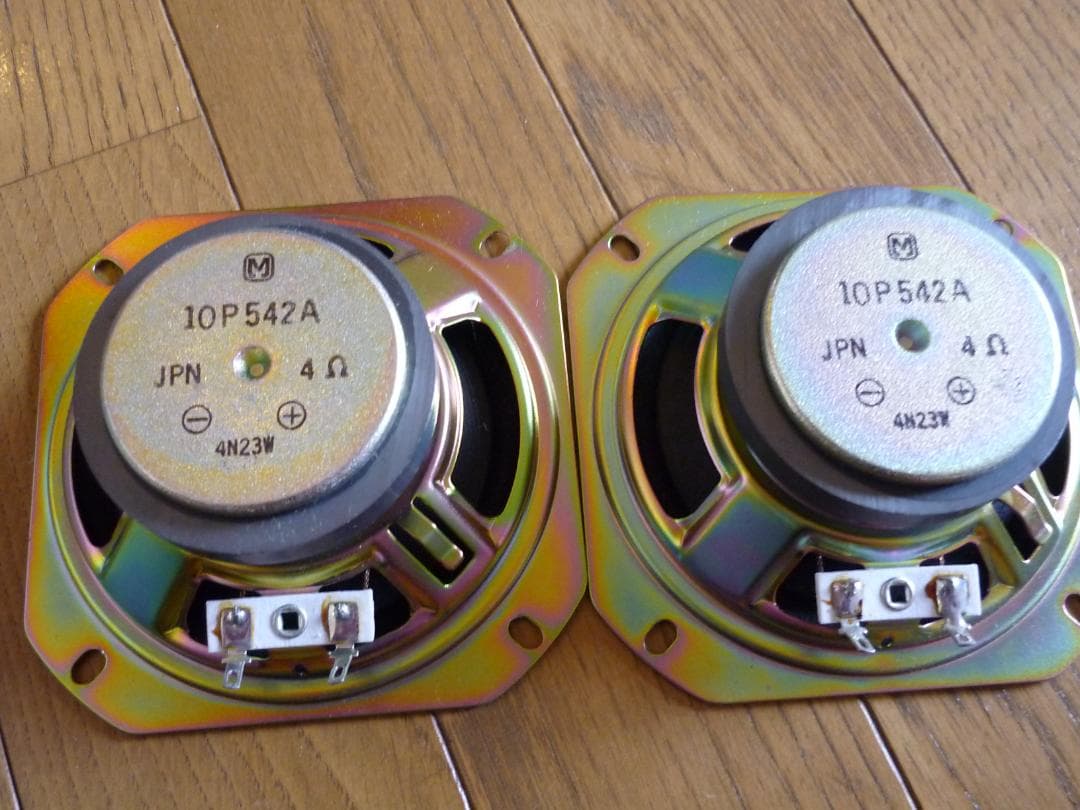 ★ハンドメイド・スピーカー（自作）★MATSUSHITA◇10cm / 4Ω