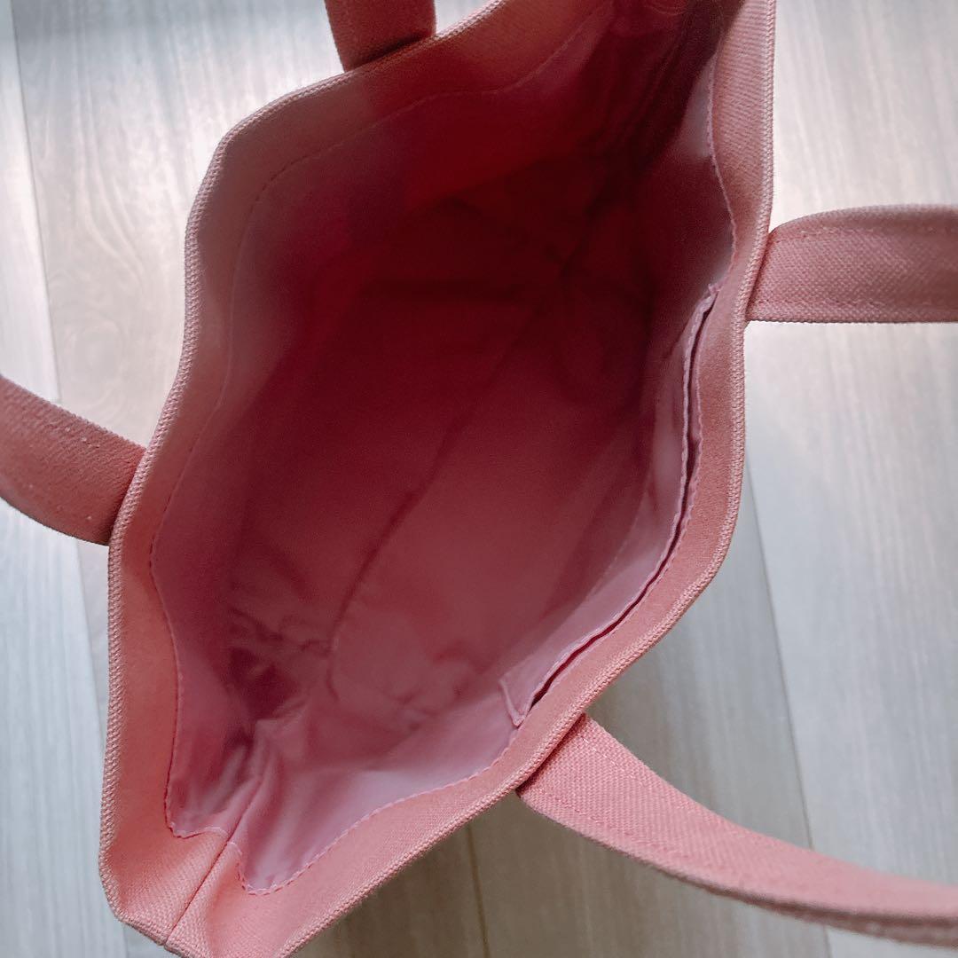 FEILER フェイラー オールドテディ ワッペントートバッグ (小) ピンク