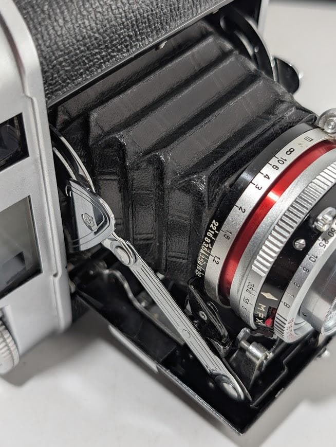 【整備品】小西六(KONICA) Pearl Ⅳレンジファインダーフィルムカメラ