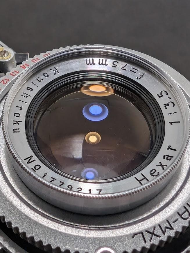 【整備品】小西六(KONICA) Pearl Ⅳレンジファインダーフィルムカメラ