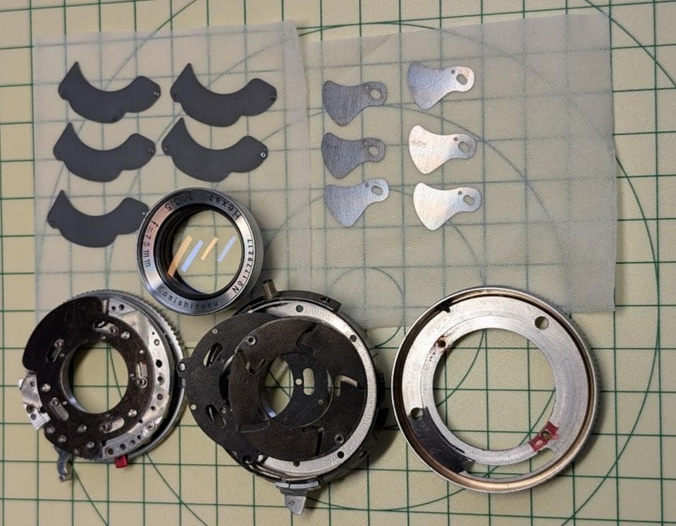 【整備品】小西六(KONICA) Pearl Ⅳレンジファインダーフィルムカメラ